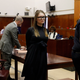 Anna Sorokin leaves after sentencing at New York State Supreme Court, in New York, Thursday, May 9, 2019.